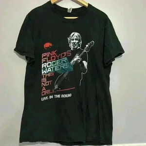 Pink Floyd’s Roger Waters This Is Not A Drill Vintage Concert T-Shirt Size Large